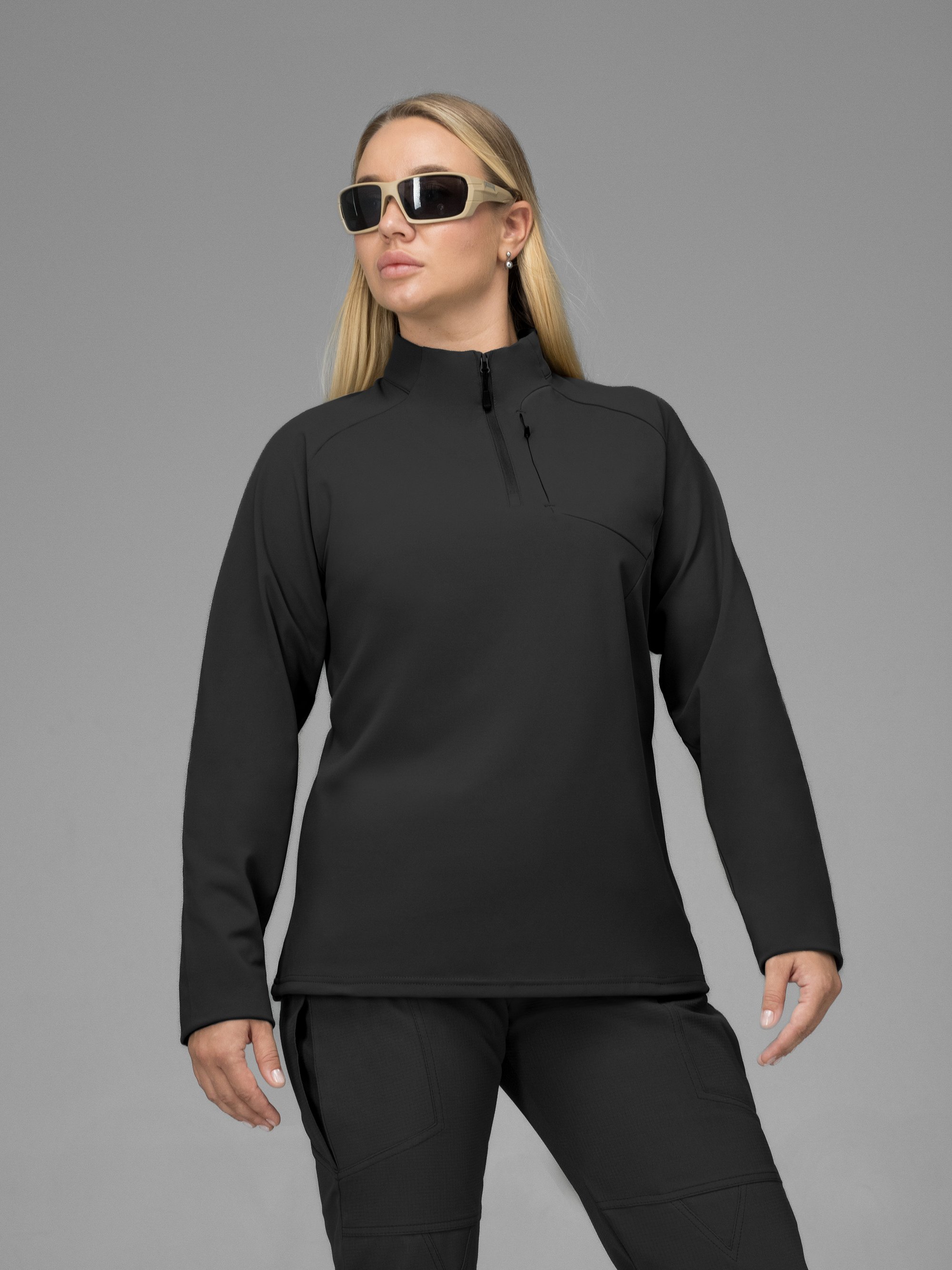 Кофта жіноча BEZET Active чорний - Фото 2