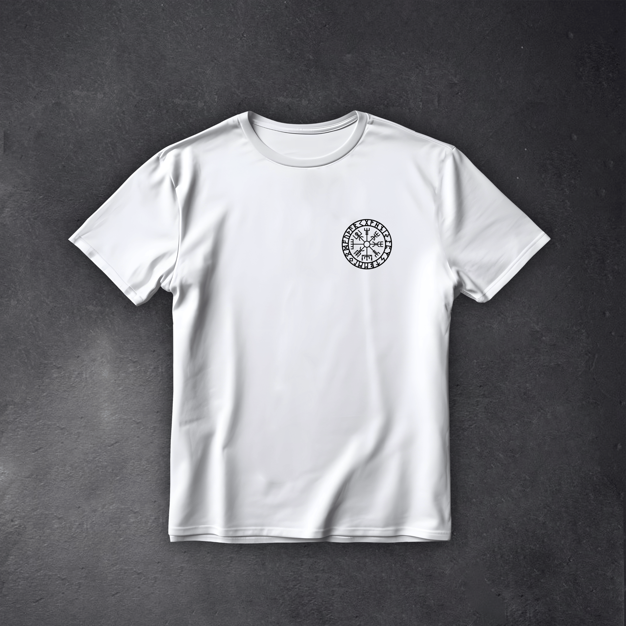 Футболка Agyshjalm ver.3 чоловіча біла We feel