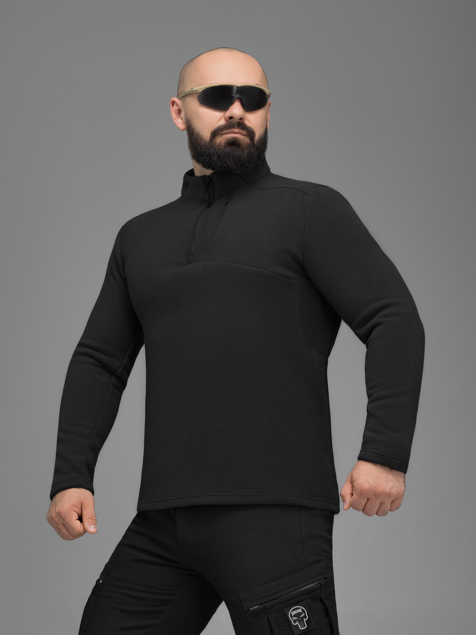 Кофта флісова BEZET Frostline чорний - Фото 6