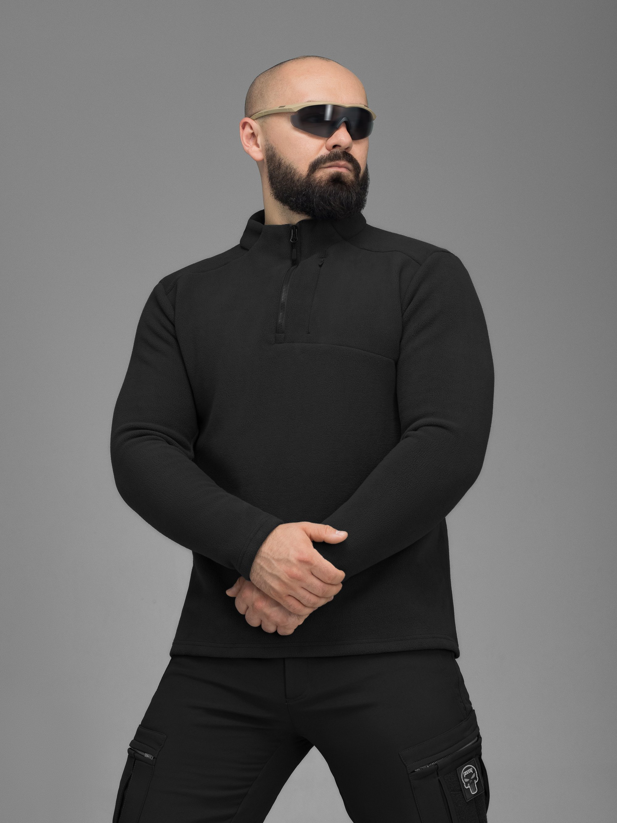 Кофта флісова BEZET Frostline чорний - Фото 5