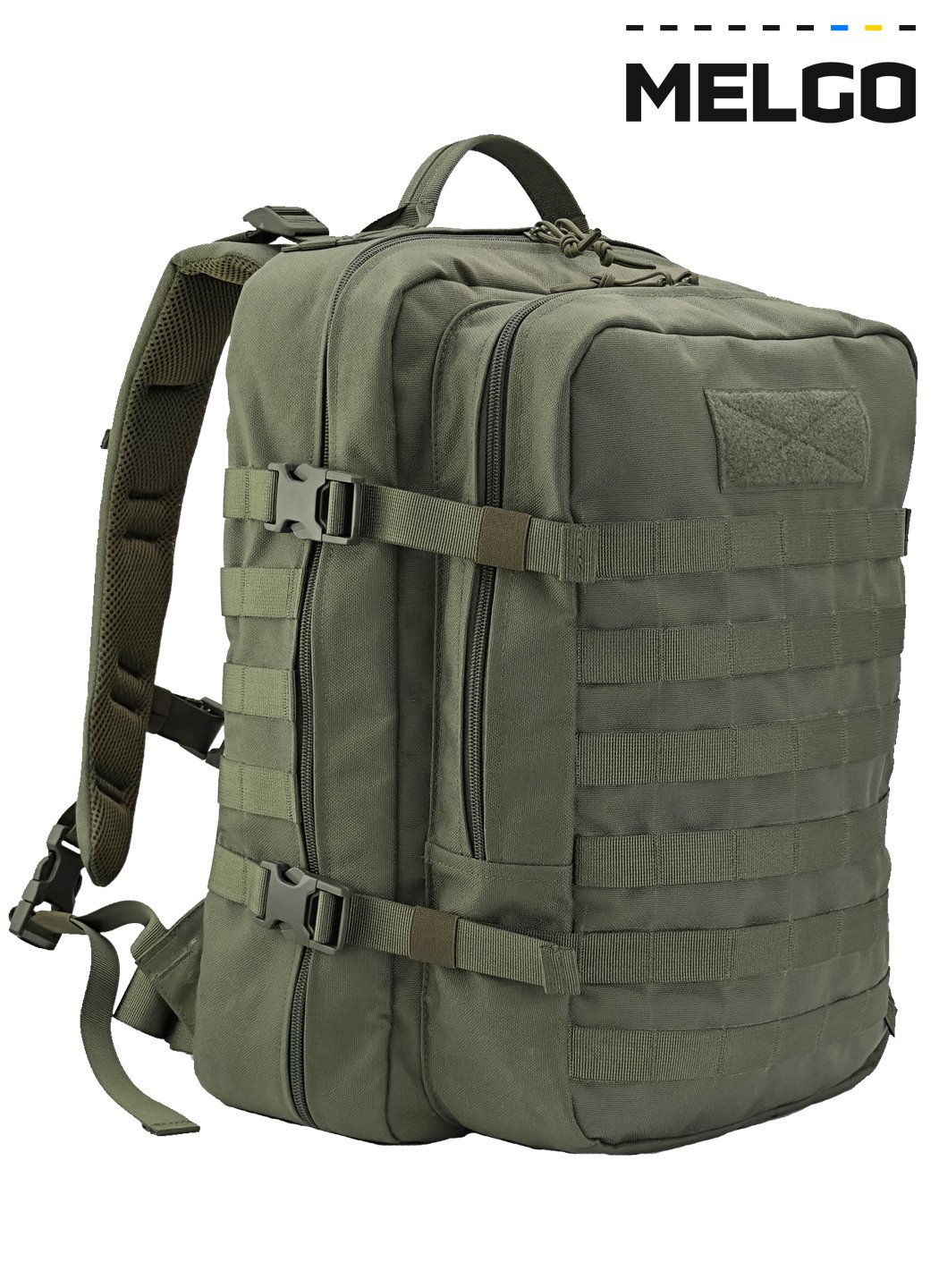 Рюкзак тактичний 40 літрів Олива Cordura 1000 D MELGO
