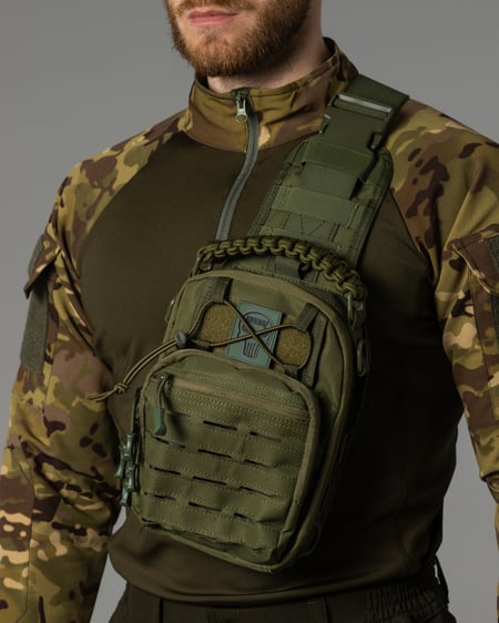 Месенджер BEZET Конвой 2.0 хакі