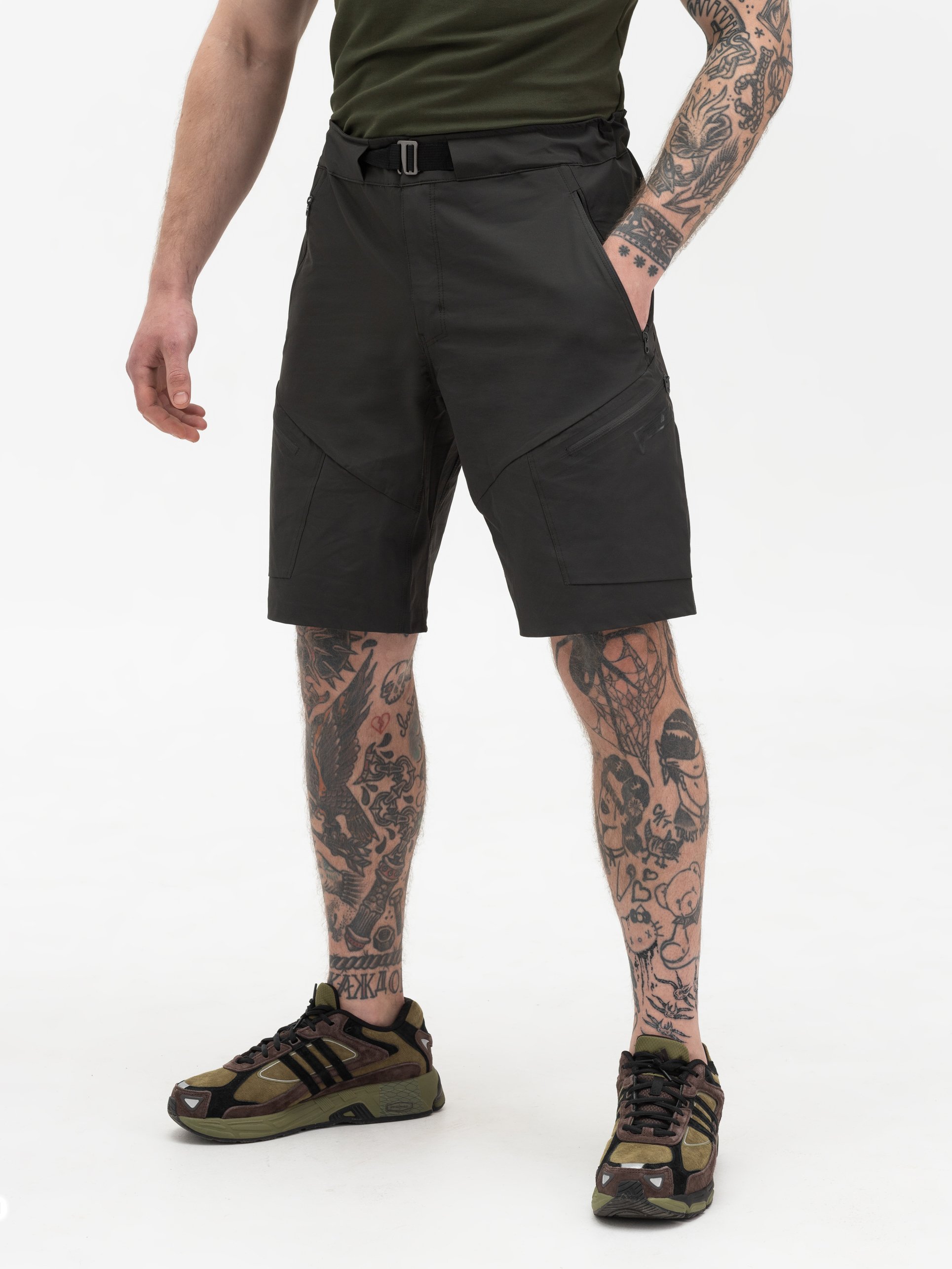 Шорти карго швидкосохнучі BEZET Adventure хакі