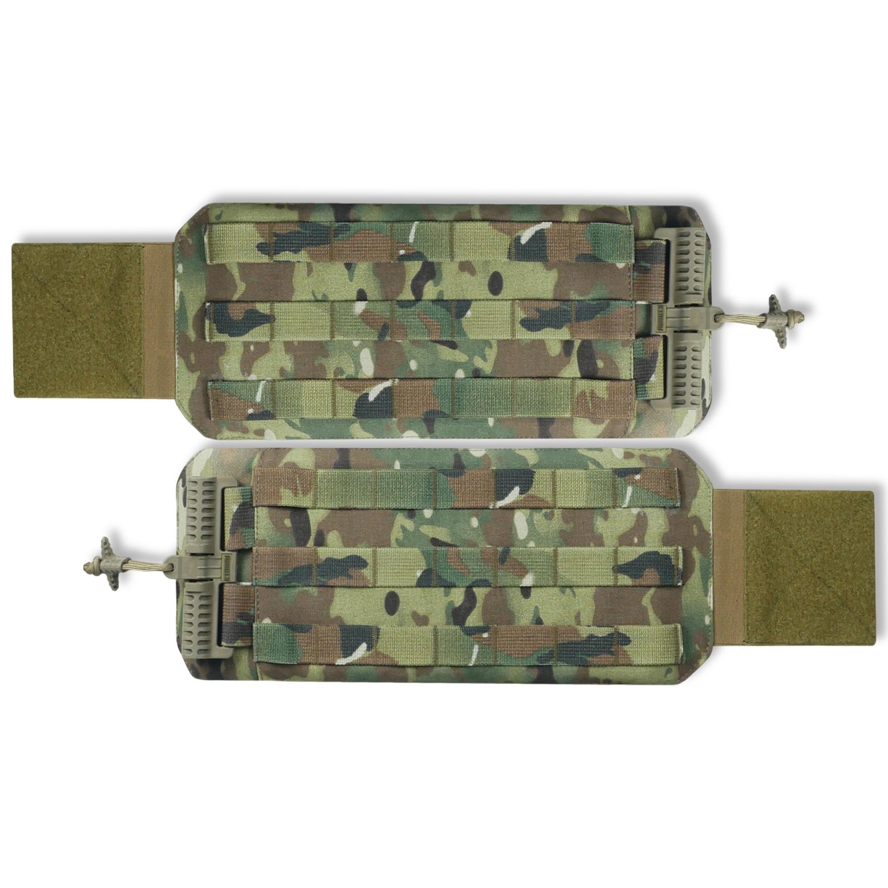 Камербанди Kiborg мультикам с карманами и быстрым сбросом Gen.2, 2 шт. с баллистическими пакетами Militex 1 класса защиты KIBORG - Фото 9