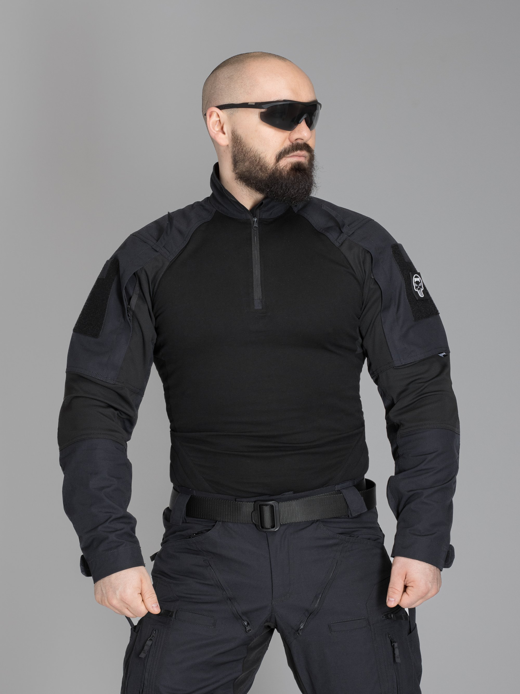 Сорочка бойова BEZET Штурм чорний - Фото 16