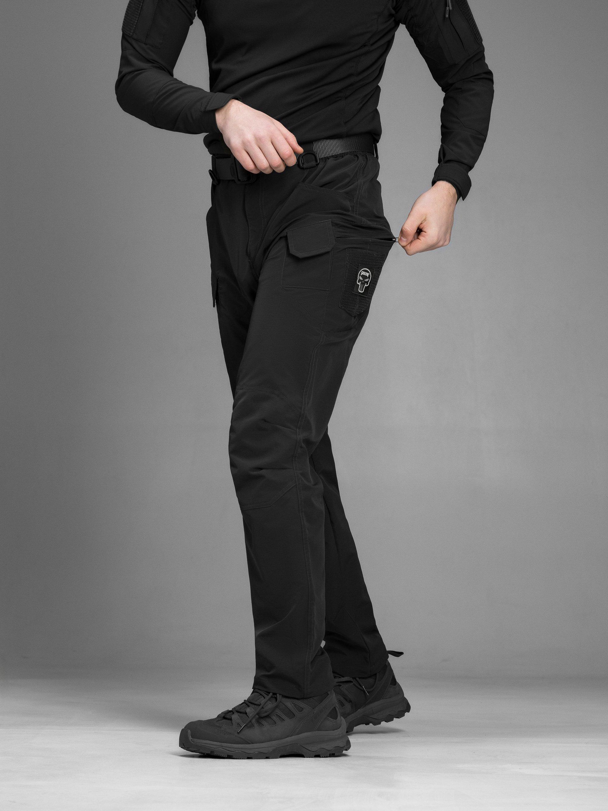 Брюки карго тактичні BEZET Байрактар чорний - Фото 6