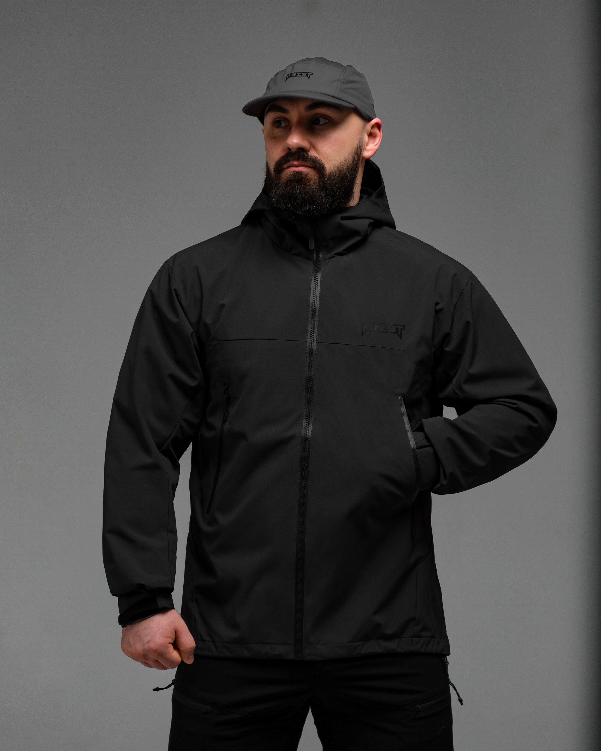 Куртка вітрівка BEZET WindBreaker чорний - Фото 6