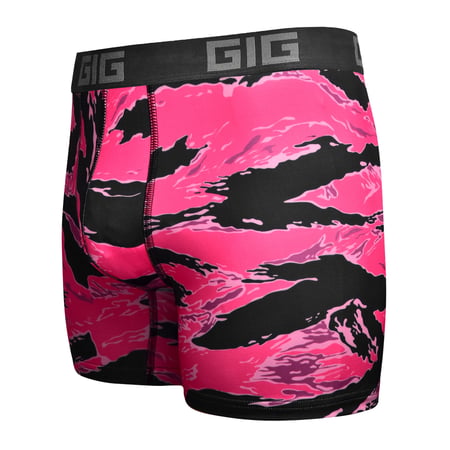 Трусы Dynamic удлиненные. Tiger Stripe Pink