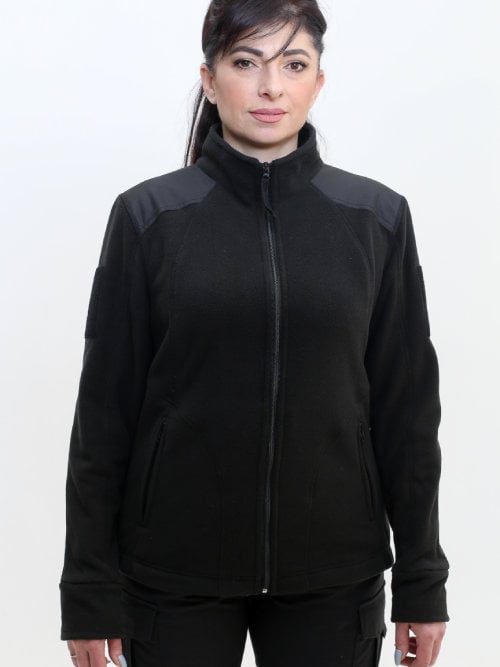 Жіноча кофта флісова Нона чорна