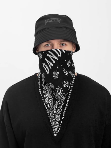 Бандана BEZET черный, белый