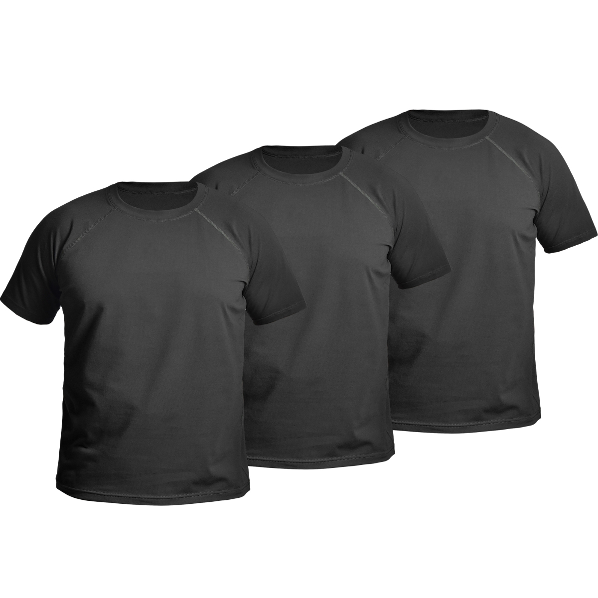 Комплект футболок Tactical Urban Tee. Колір Чорний 3шт GIG MILITARY