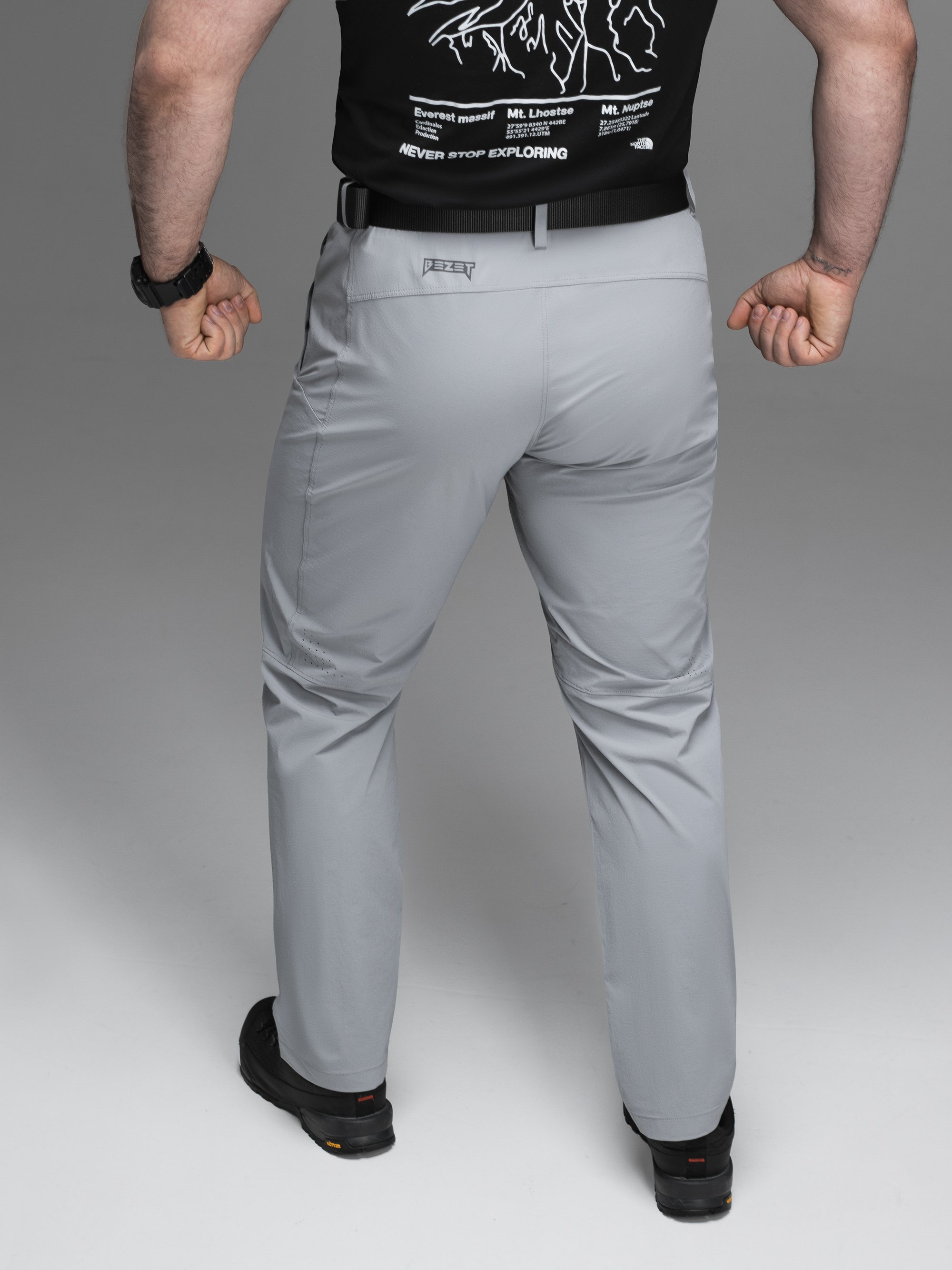 Брюки BEZET Decent сірий - Фото 14