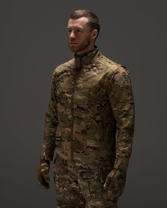 Куртка ветровка тактическая BEZET Shooter мультикам - Фото 2