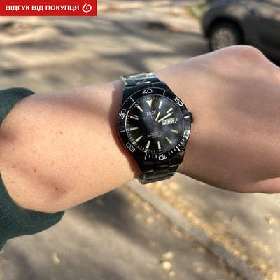 Чоловічий механічний годинник Carnival Shark 10 Bar - Фото 9