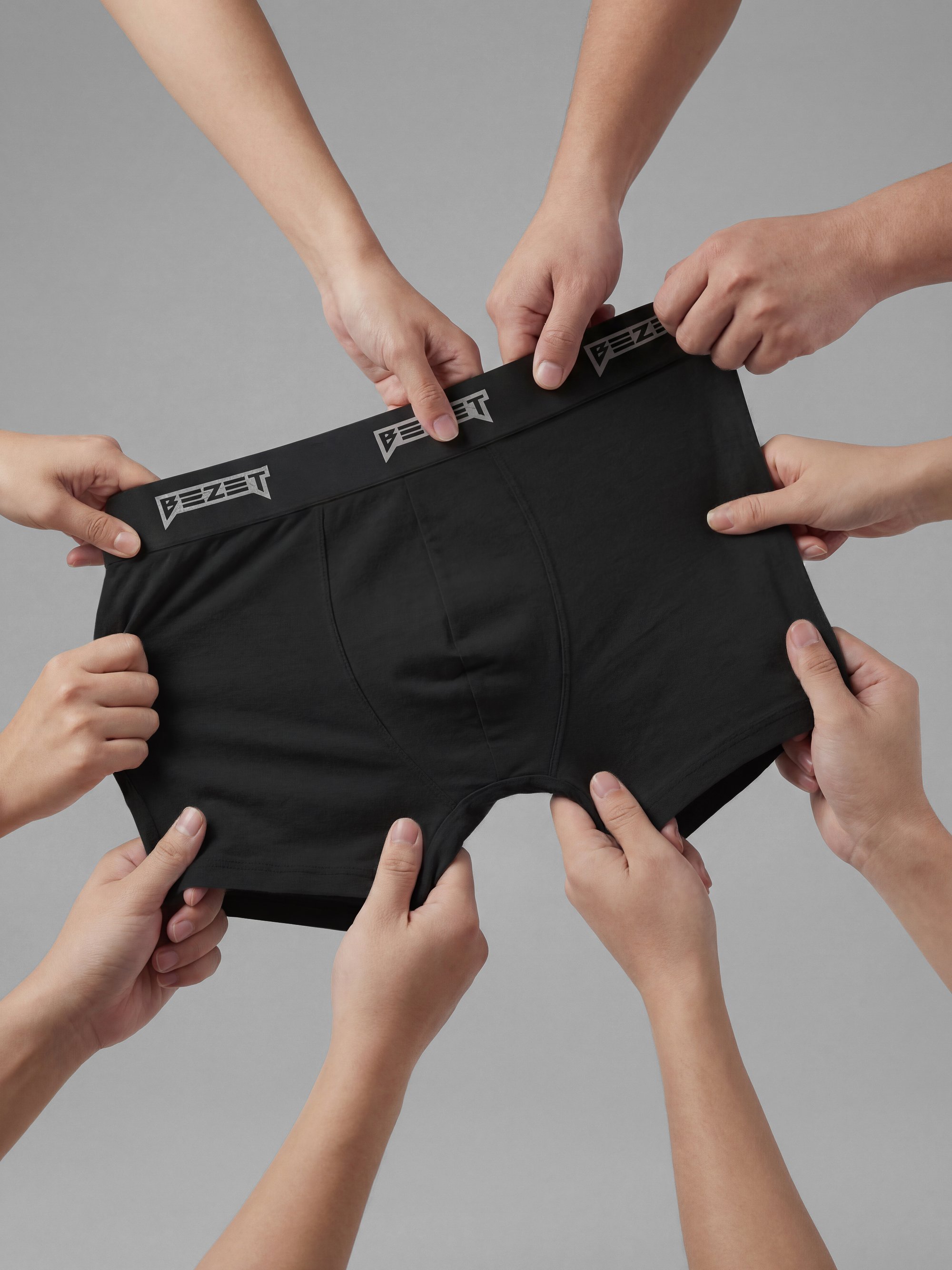 Комплект трусів BEZET Boxer чорний (2 пари) - Фото 10