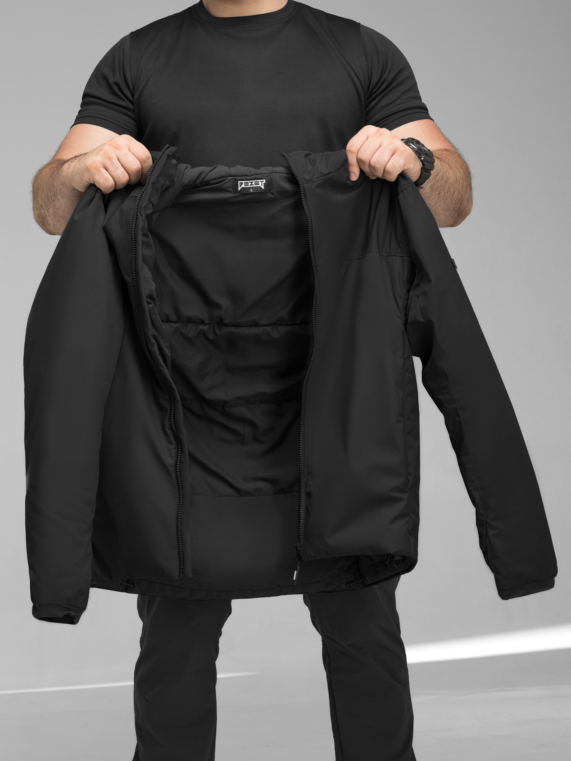 Куртка тактична BEZET Снайпер чорний - Фото 26