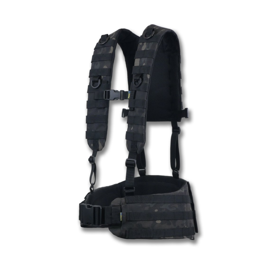 Ременно-плечевая система (РПС) черный мультикам Kiborg R-1 GEN.2 (M) KIBORG