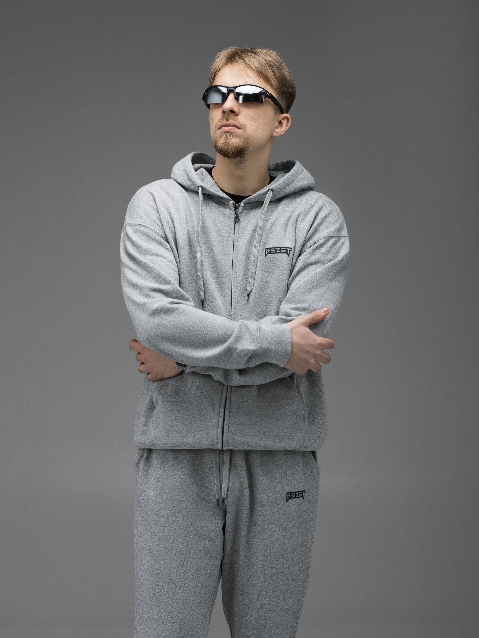 Зіп-худі BEZET Unity меланж - Фото 11