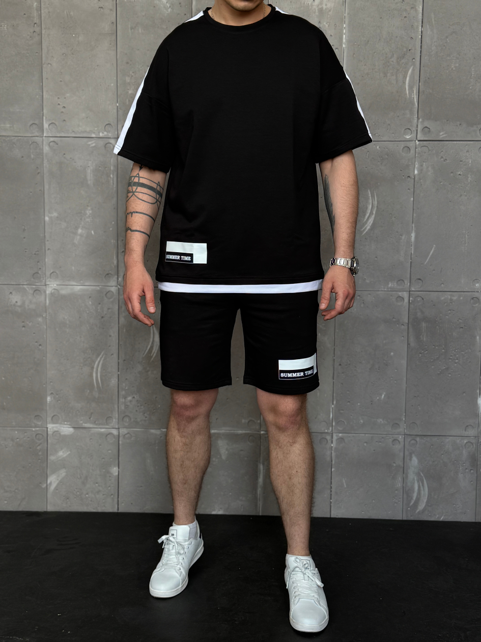 Комплект самер тайм, чорний TURWEAR