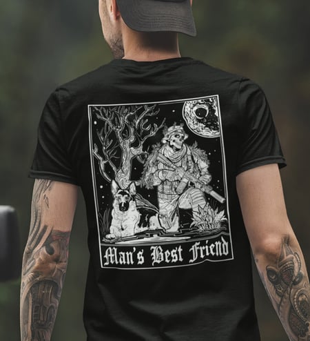Футболка Dog BF чорна We feel