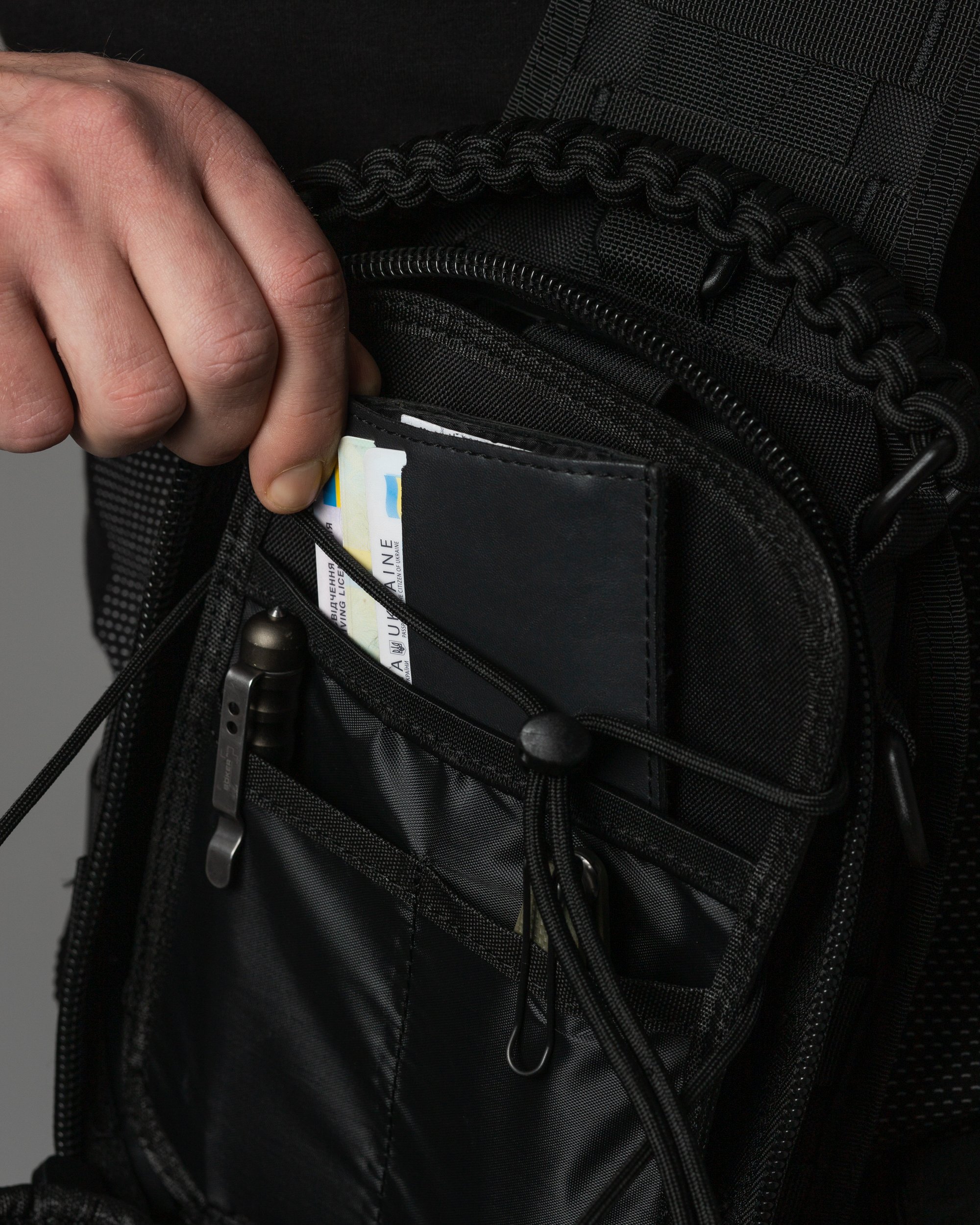 Месенджер BEZET Конвой 2.0 чорний - Фото 5