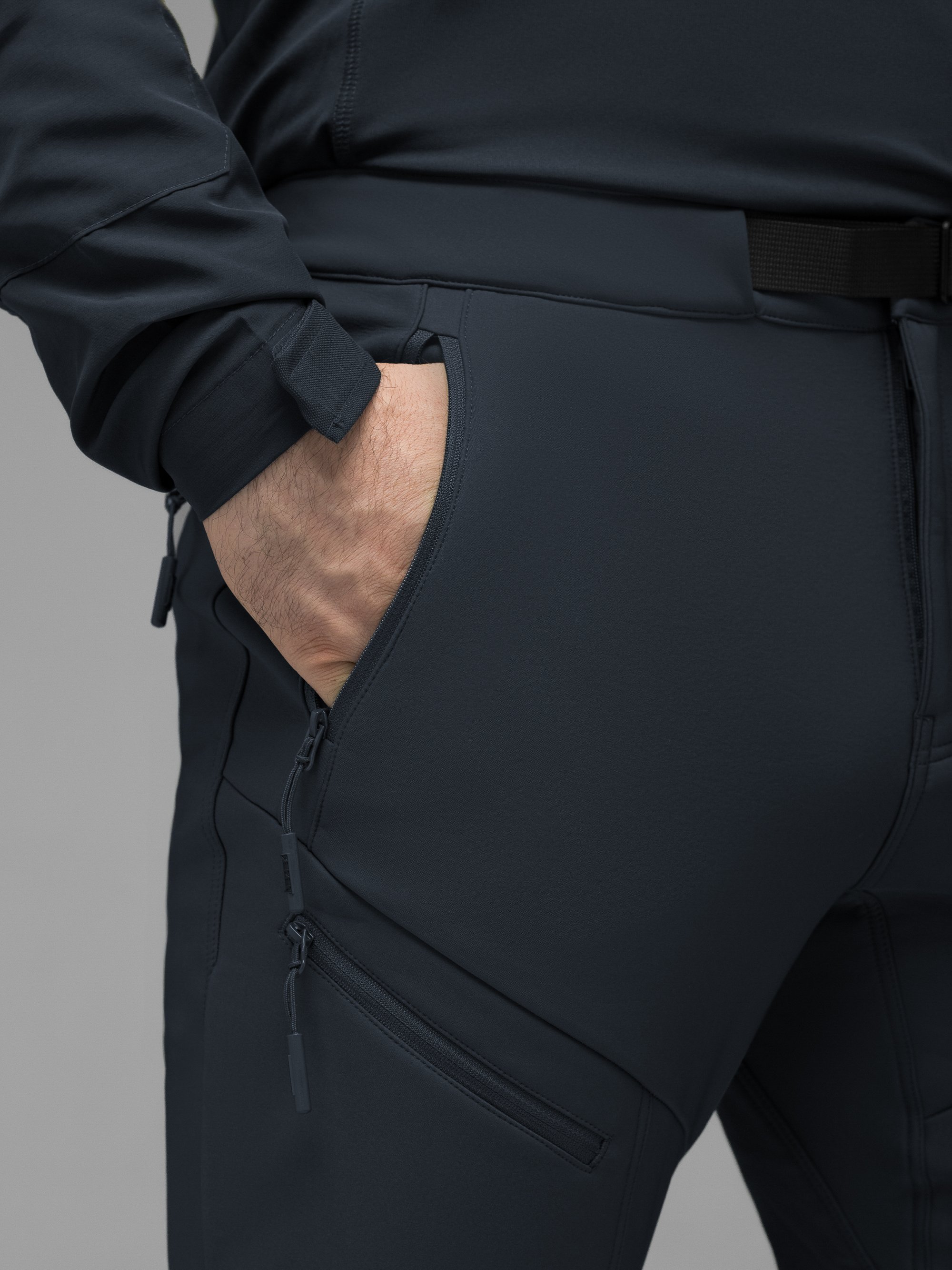 Штани карго тактичні Softshell BEZET Techwear синій - Фото 16