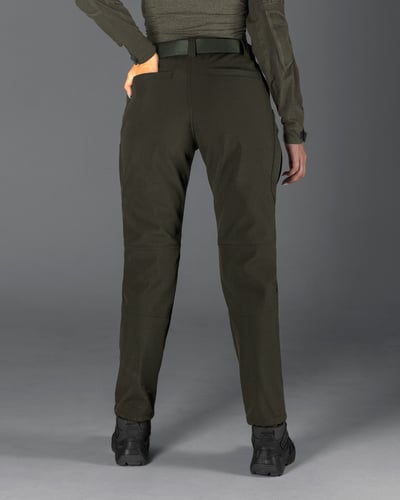 Зимові штани карго тактичні Softshell BEZET Ешелон хакі - Фото 5