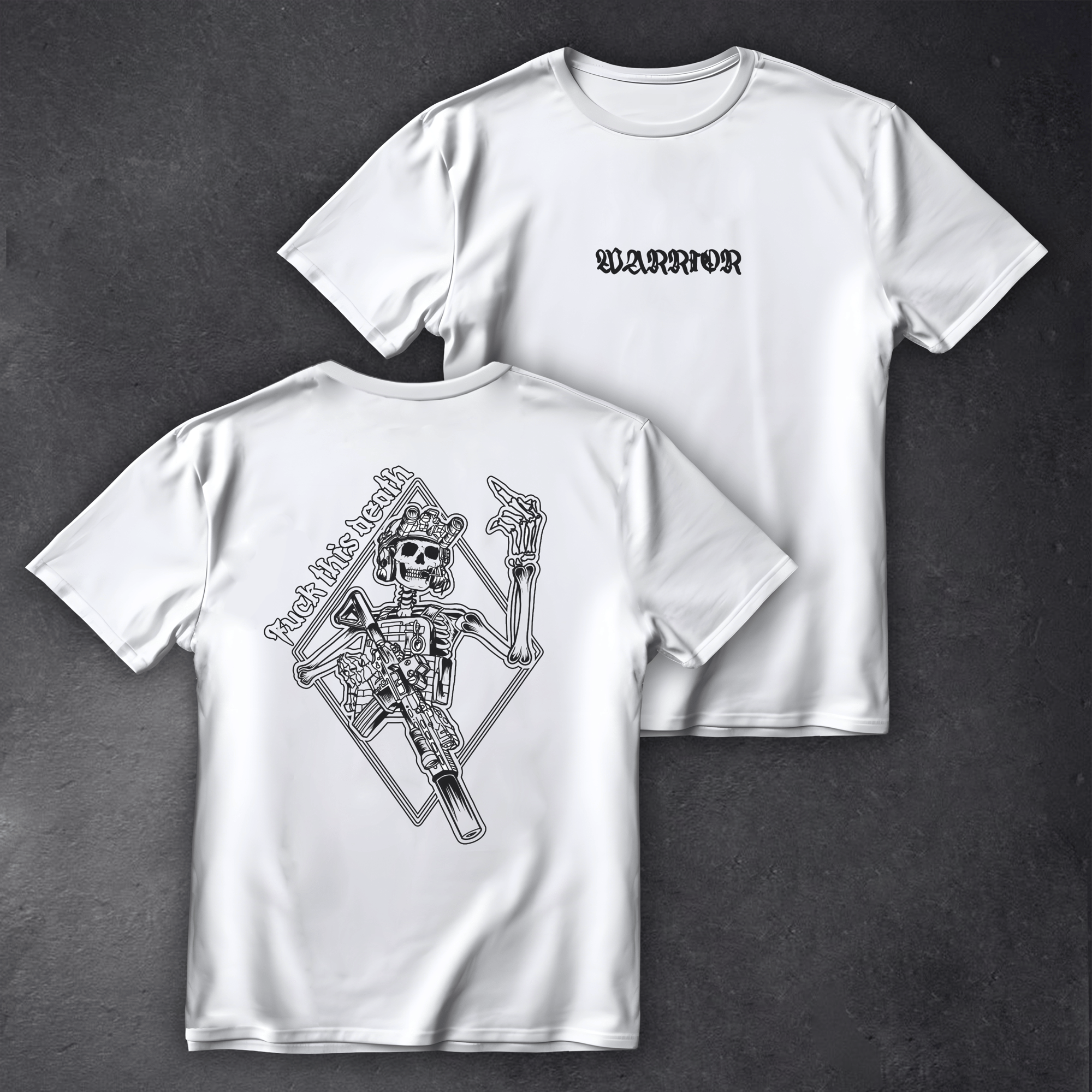 Футболка Warrior 04 біла We feel