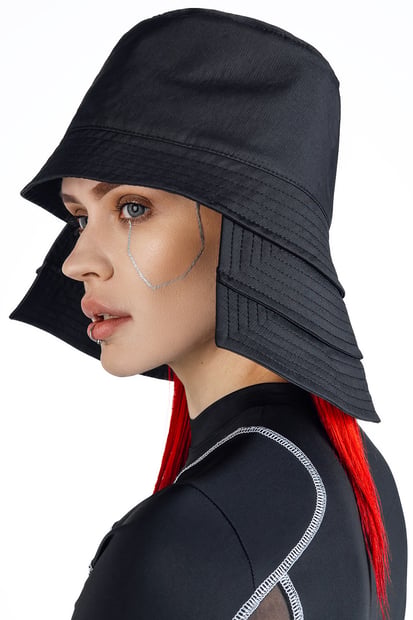 Жіноча панама з трирівневими полями "Кабуто" TURWEAR