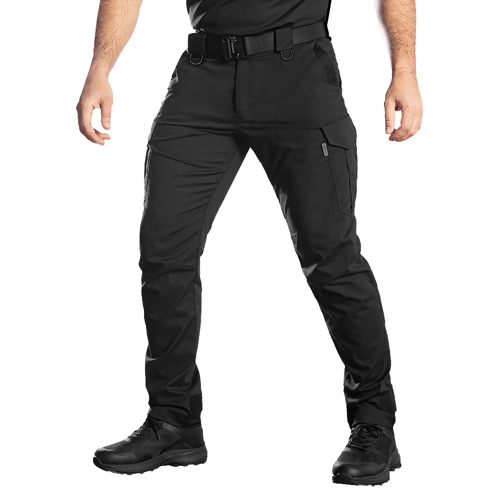 Штани Camotec Patrol Pro Rip-Stop Flex Чорний KOMBAT