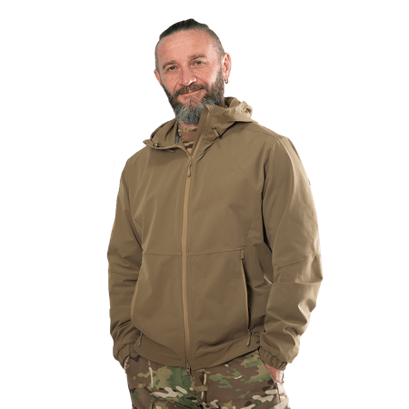 Куртка-вітрівка Camotec WindBlock 2.0 пісочний KOMBAT