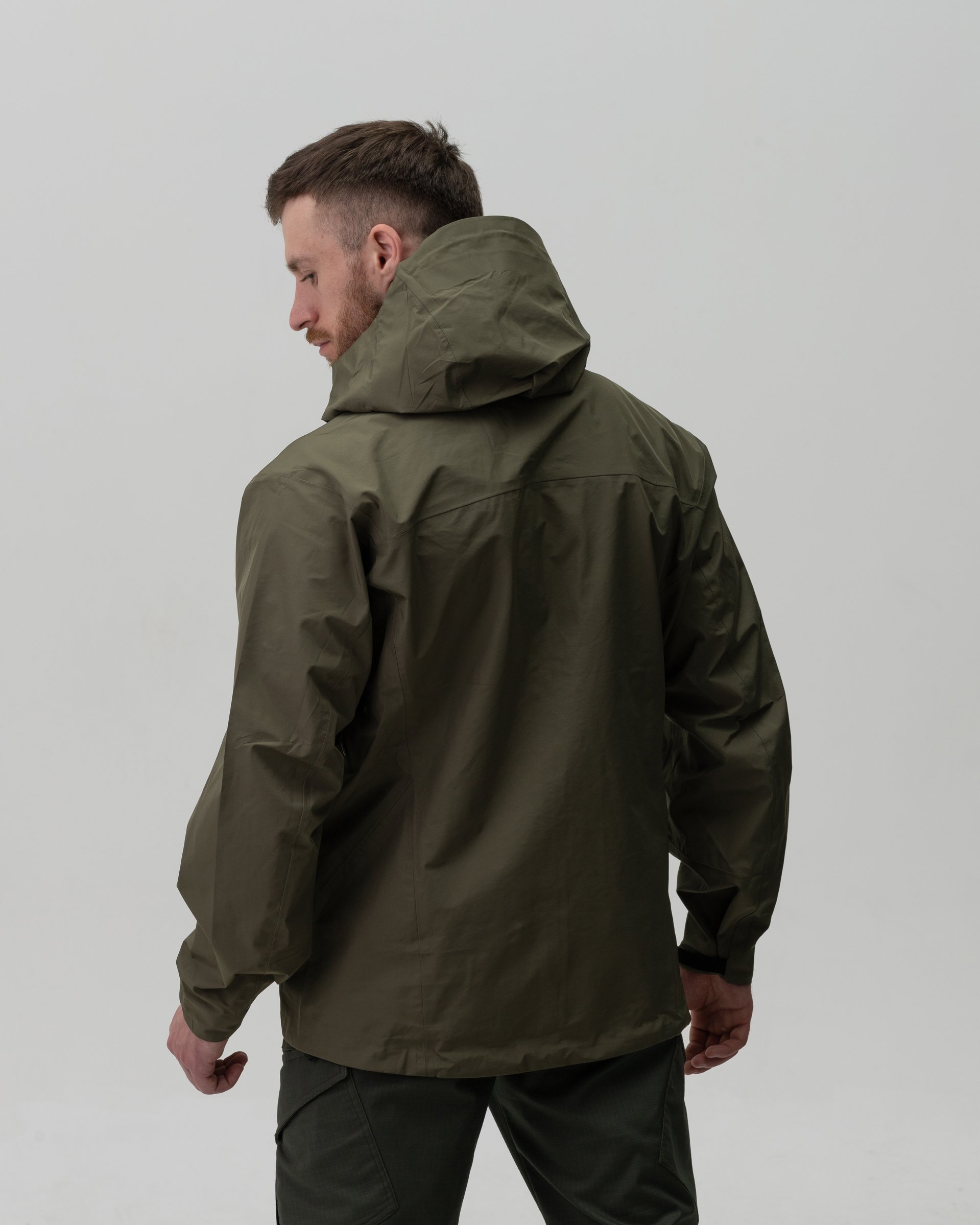 Куртка вітрівка BEZET ShieldTech хакі - Фото 6
