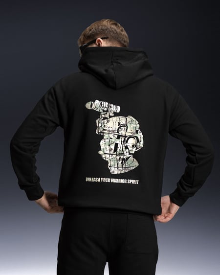 Худи BEZET Fighter черный