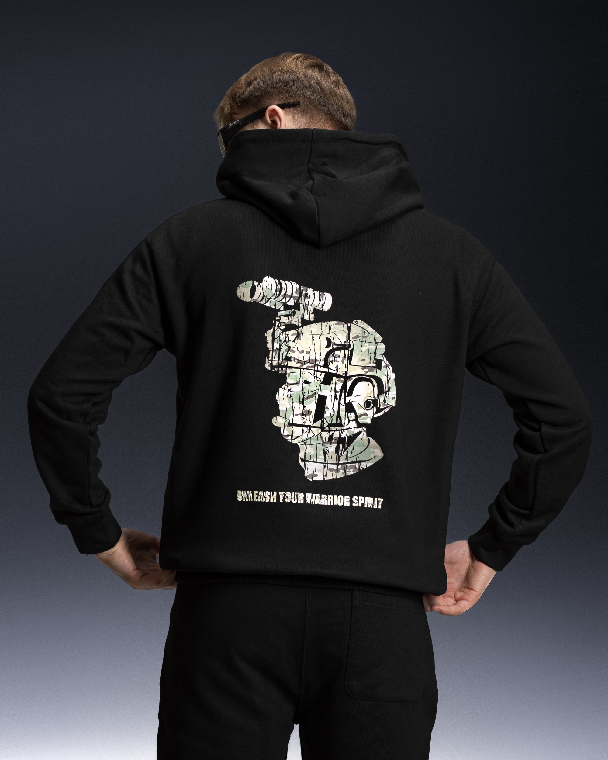 Худі BEZET Fighter чорний