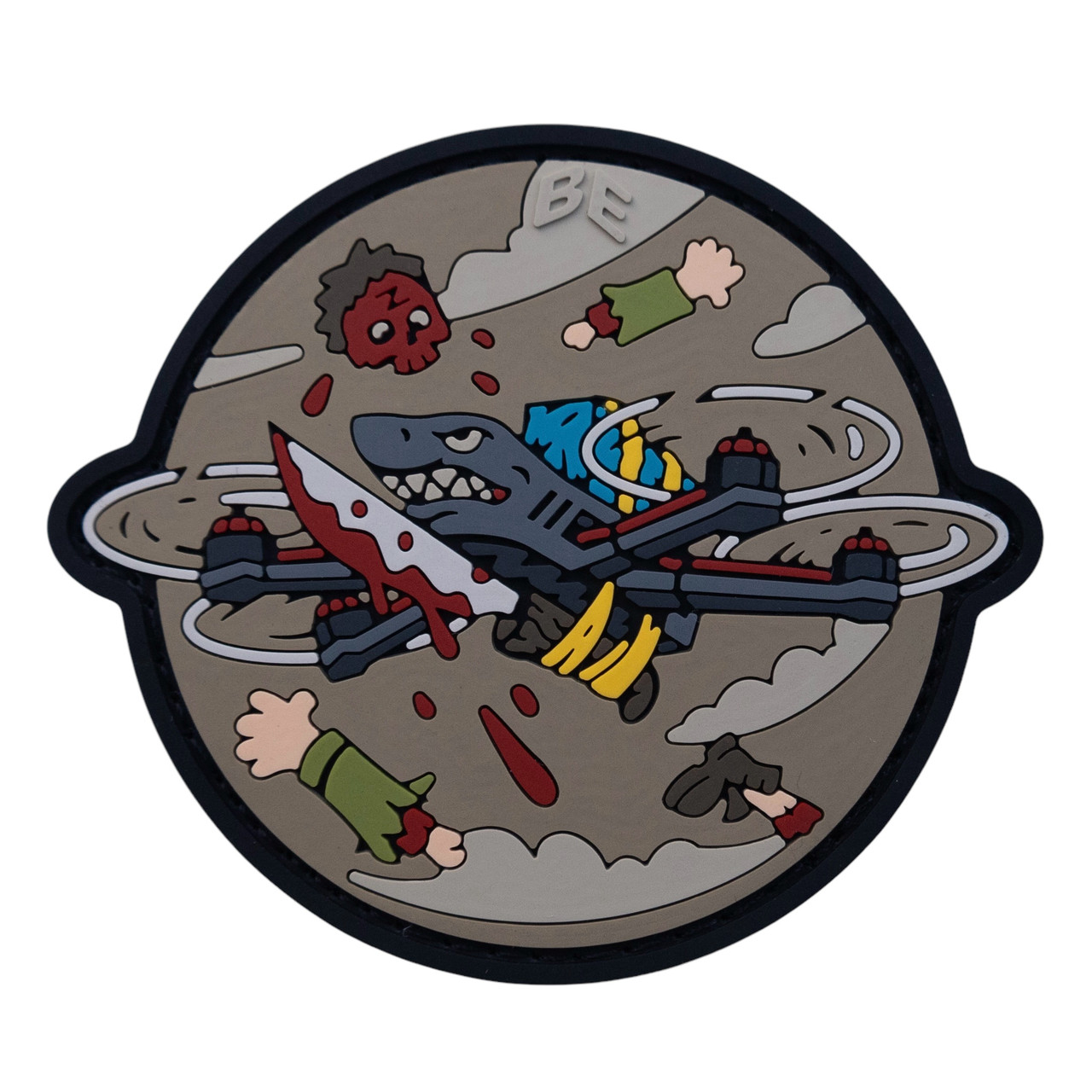 ПВХ Патч (шеврон) "FPV" койот Brand Element