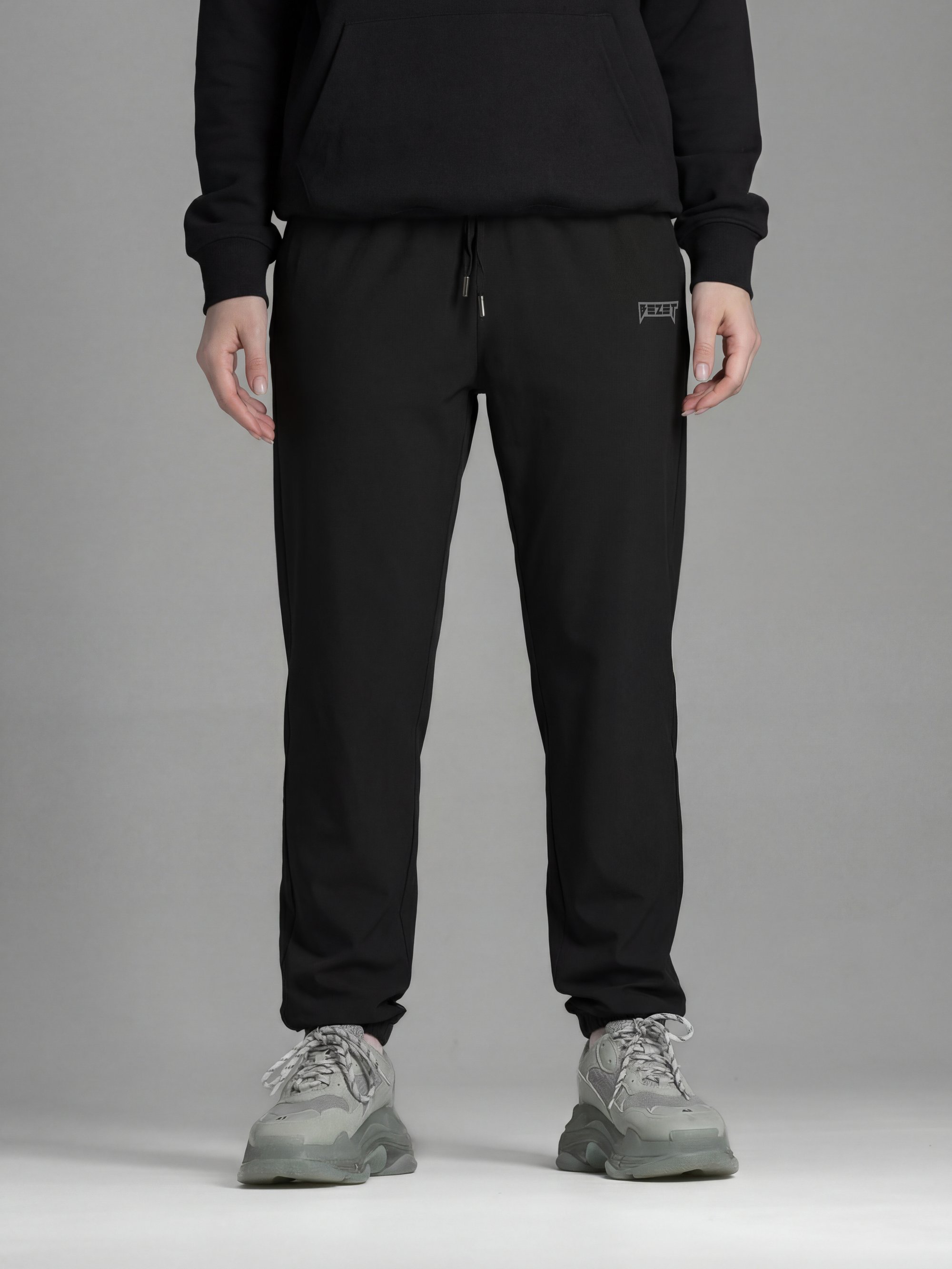 Штани жіночі джогери BEZET Raw чорний
