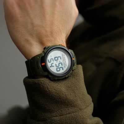Чоловічий тактичний годинник Skmei Neon 10 Bar - Фото 7