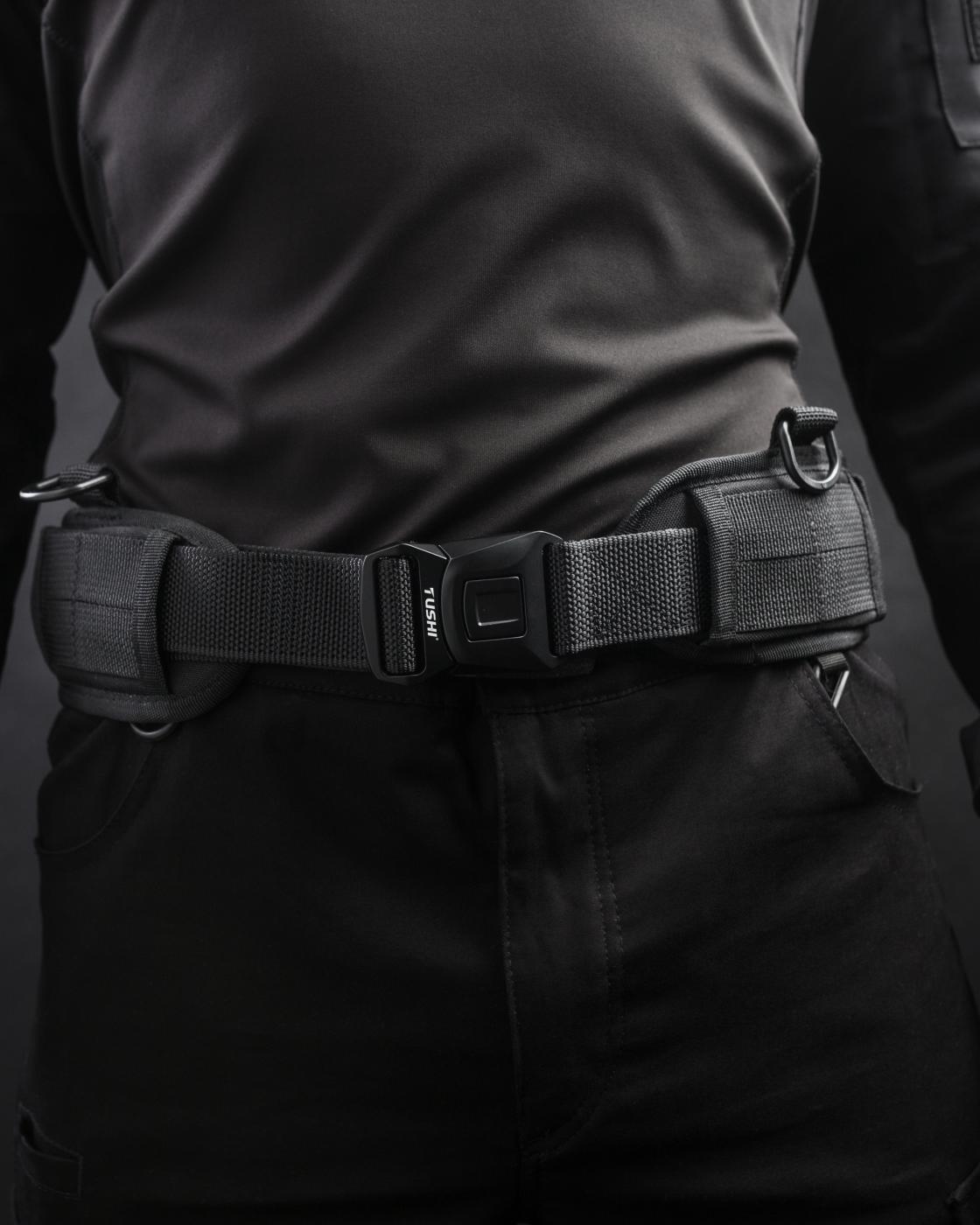 Ремень тактический BEZET Fight Black