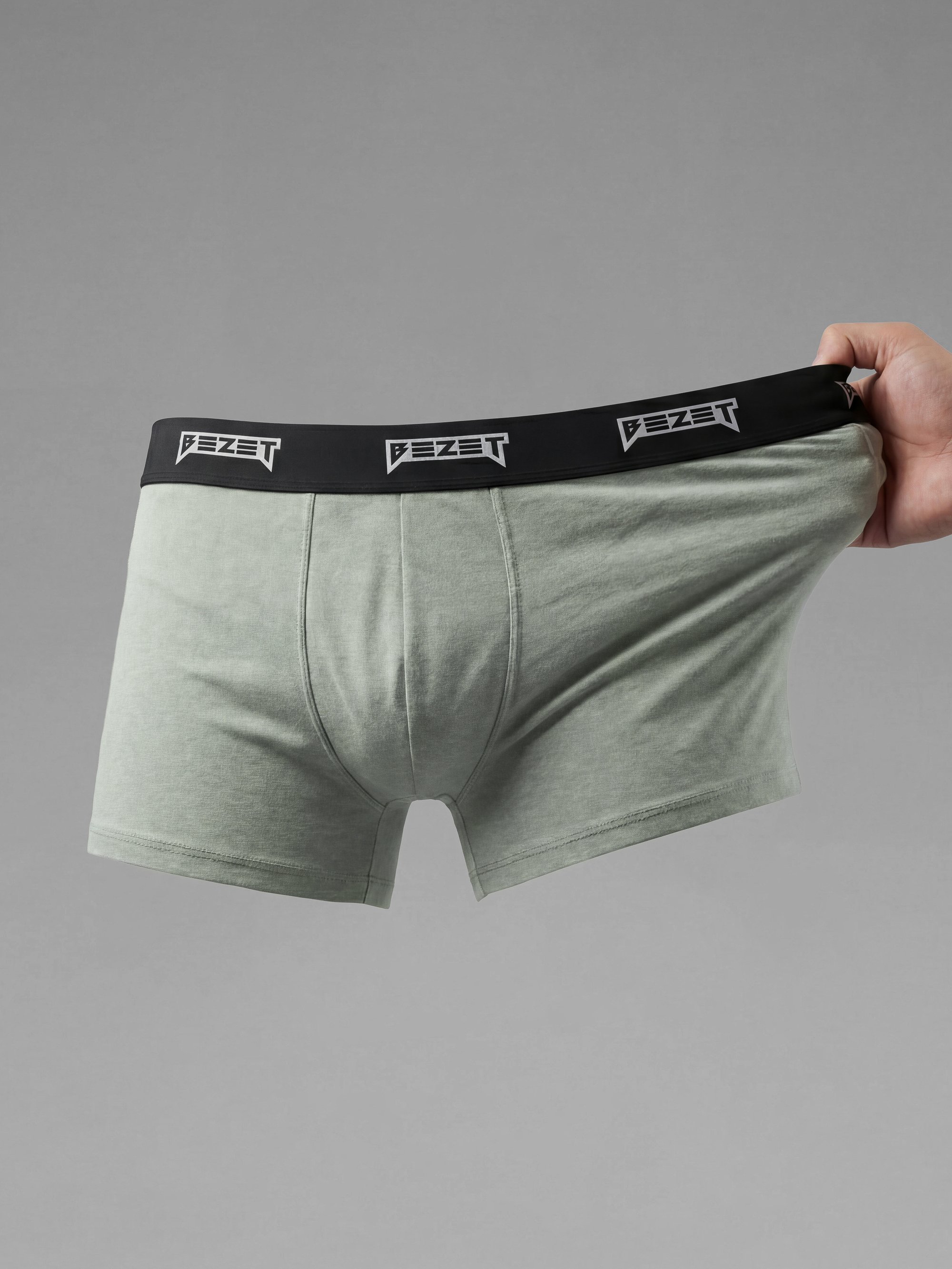 Комплект трусів BEZET Boxer cірий (2 пари) - Фото 4