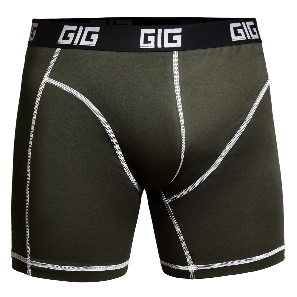 Труси Zero Ranger Green та білий шов GIG MILITARY