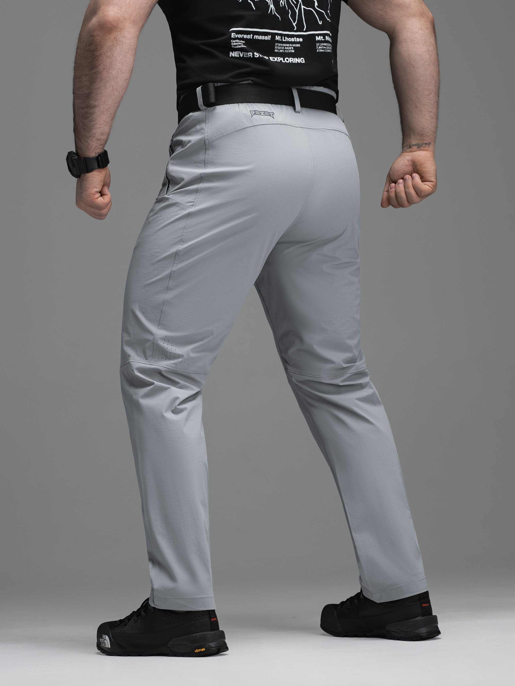 Брюки BEZET Decent сірий - Фото 2