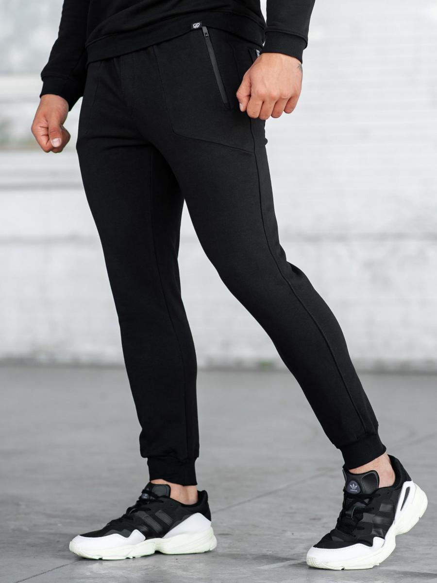Спортивні штани BEZET Basic black'19