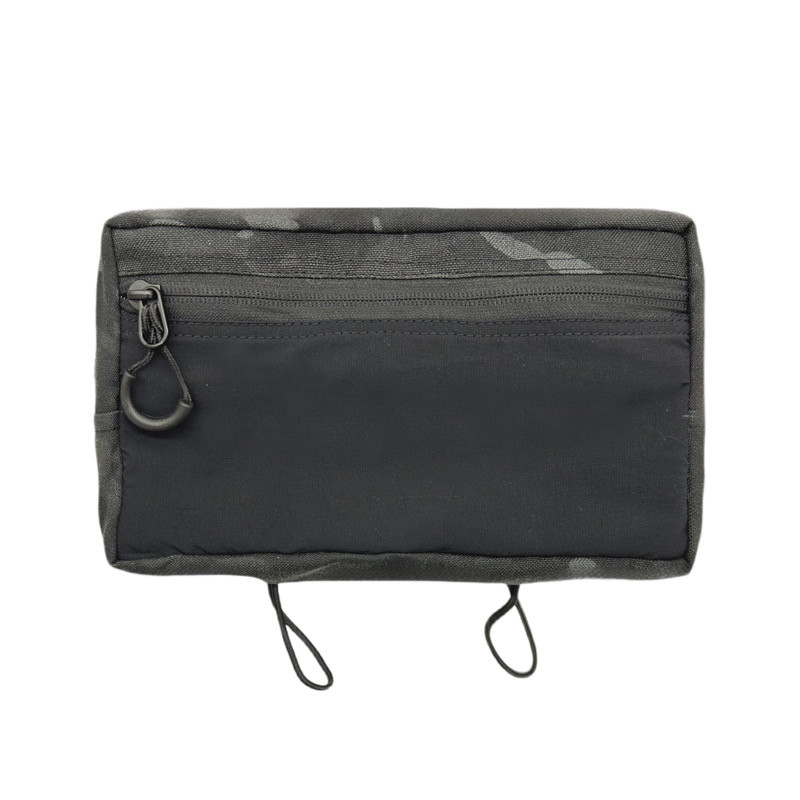 Тактична сумка бананка мала трикотаж Мультикам Блек, Кордура HardKIT