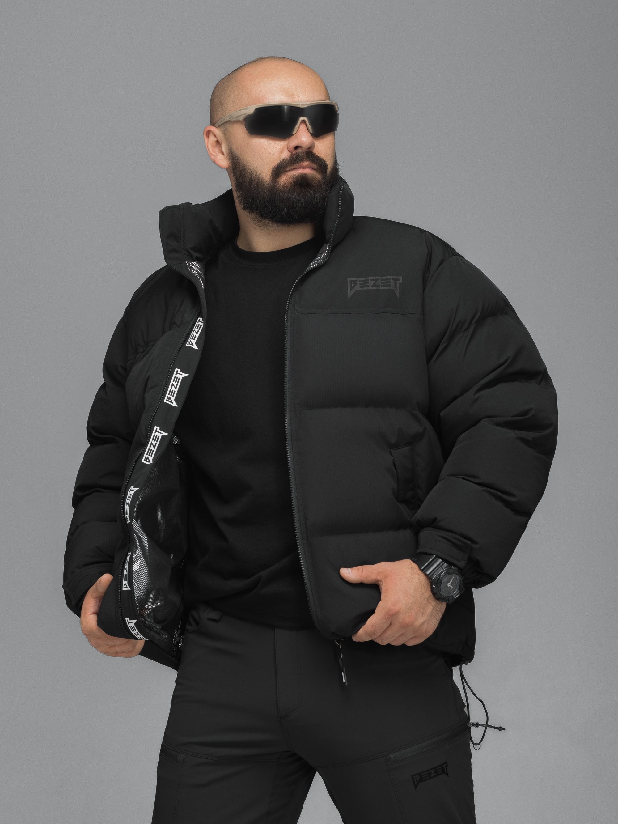 Куртка зимова BEZET Nord чорний - Фото 10