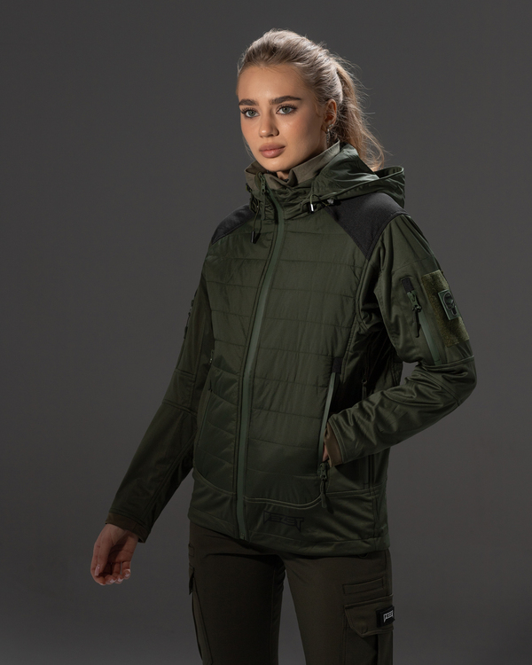 Куртка тактична жіноча BEZET Phantom хакі