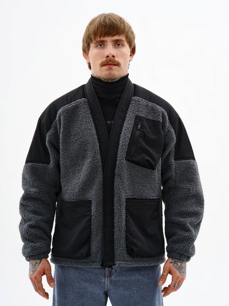 Куртка-кімоно з флісу та нейлону "Такеда", сірий TURWEAR