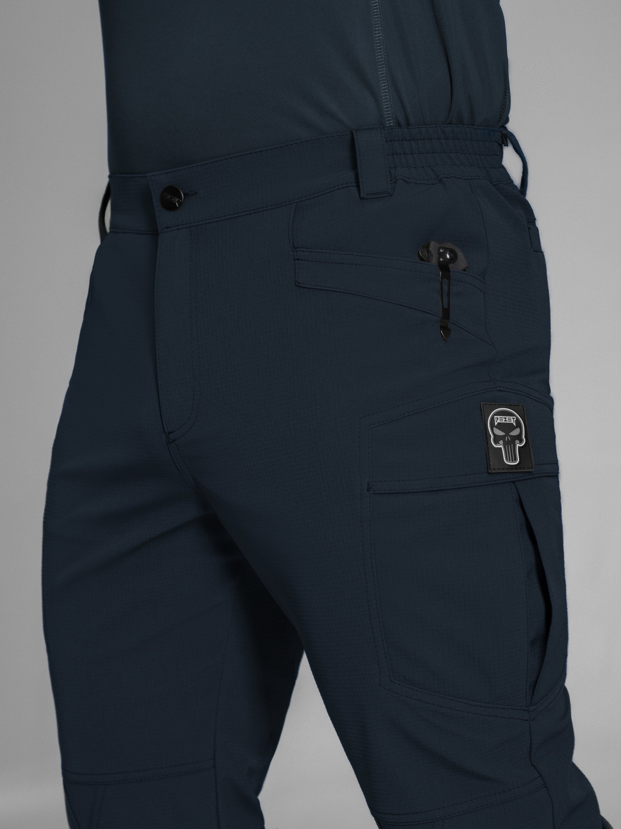Брюки карго тактичні BEZET Капелан синій - Фото 18
