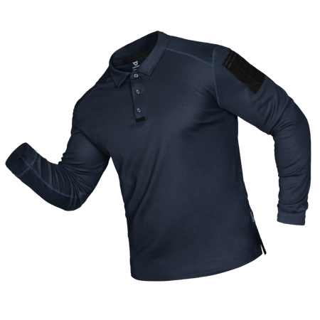 Поло Camotec Patrol Long LT Синій KOMBAT