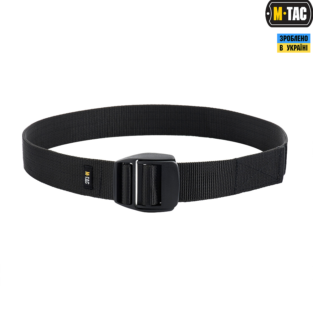 Тактичний ремінь M-Tac Berg Buckle Tactical Belt. Розмір 2XL/3XL. Чорний (00000005497) СПЕЦПРОМ КР