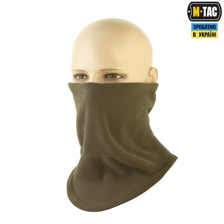 Флісовий баф, шарф M-Tac Elite Fleece анатомічний з затяжкою